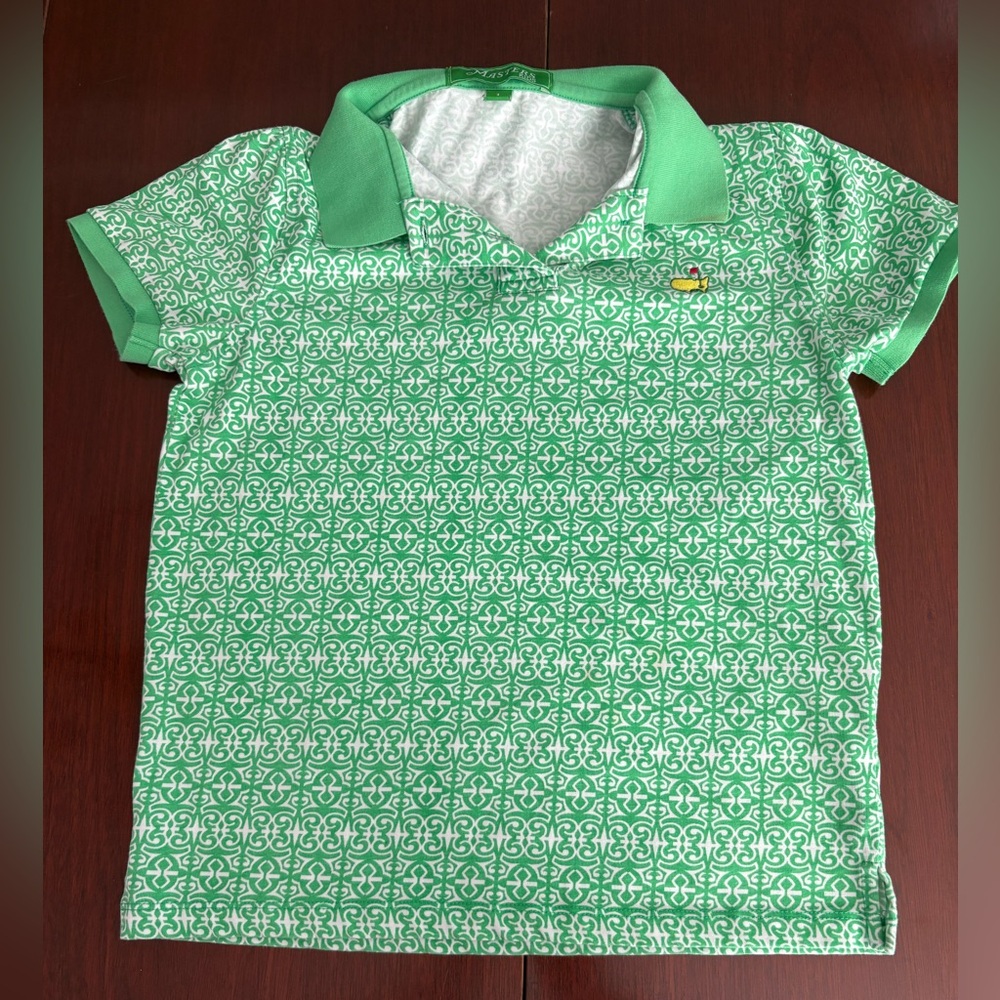 masters kids polo very new size 10-12 (from the actual masters tournament)